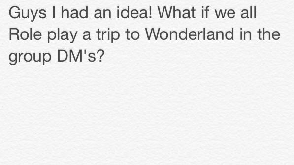 RT if you wanna participate!
