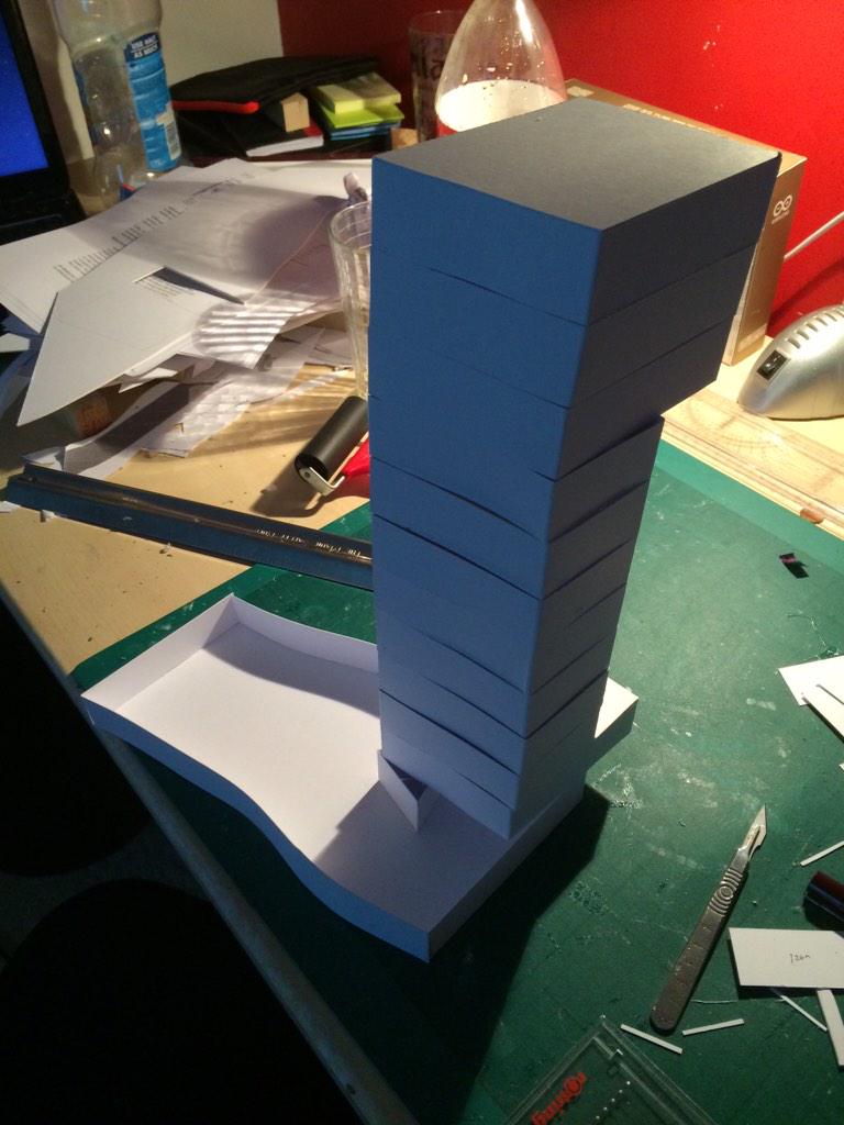 RyanMcKeown's tweet image. First #massingmodel of the night done, now to make the final one....