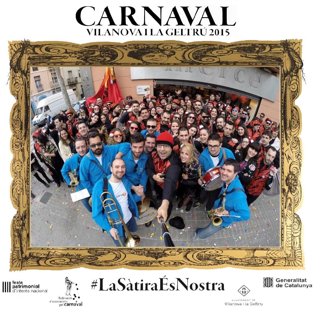 xarangaelminaor's tweet photo. Diumenge passat dinamitzàrem el @carnavalvng amb @lapitonga. Un gran matí ple de bons moments! #LaSàtiraÉsNostra http://t.co/gDwrR2LaC3