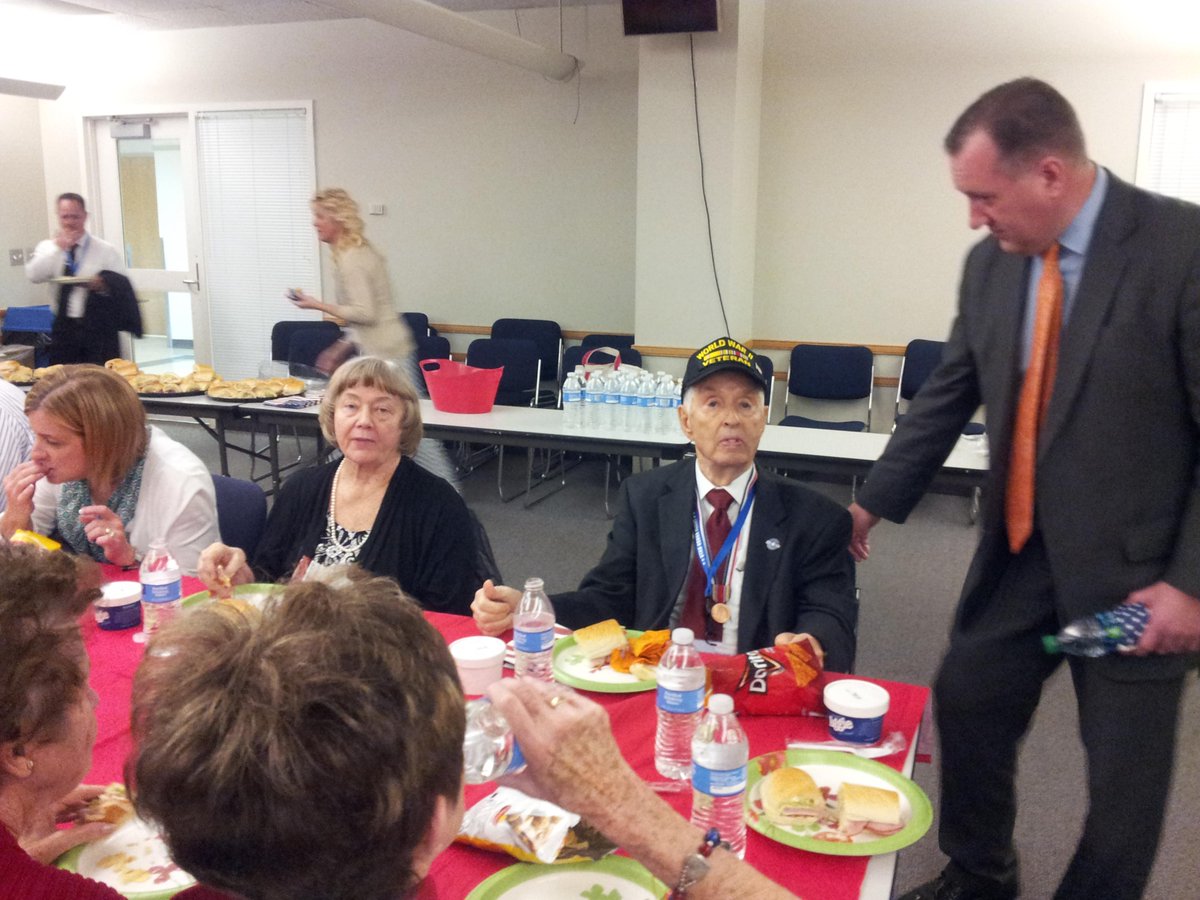 Thanks State Auditor John Dougall for spending lunch with us!