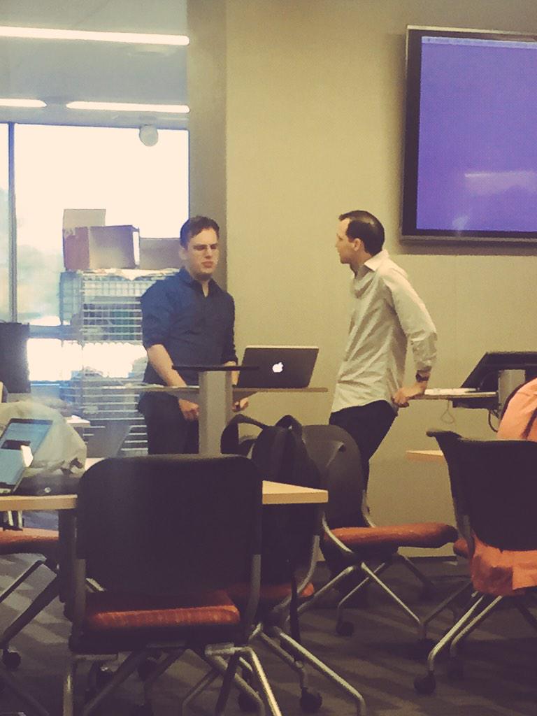 damndanielliem's tweet photo. A surprise to see @mikeyk in our #cs247 class! Excited to see what he has to say.. @instagram http://t.co/VKCKf5B1nu