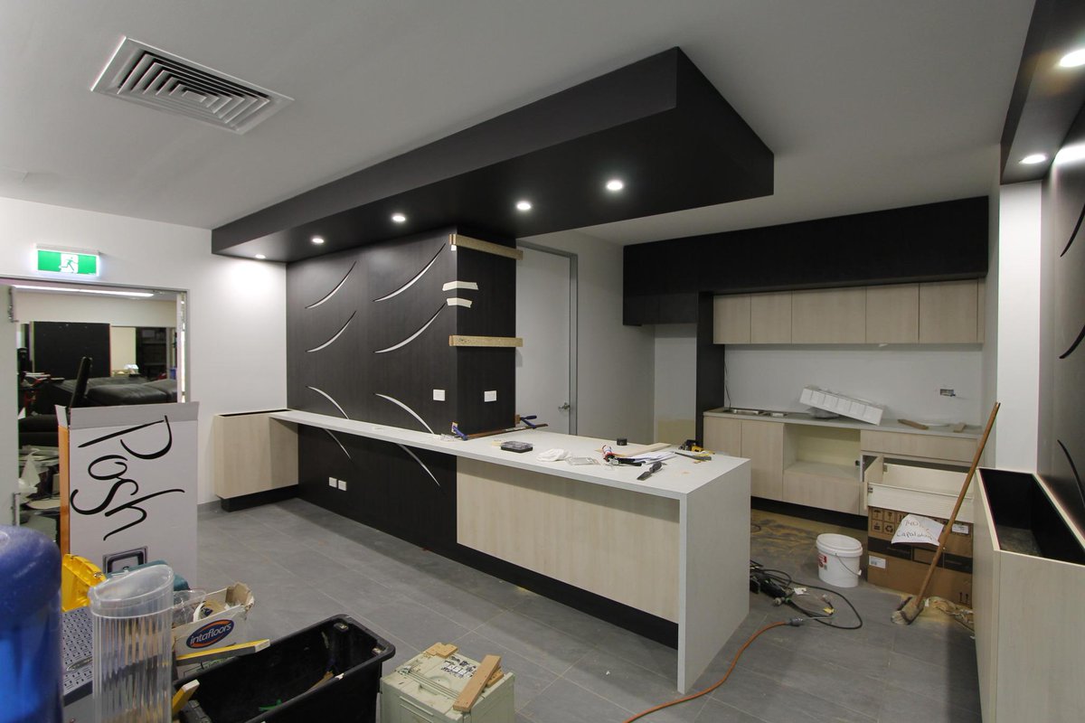 LeithalDesigns's tweet photo. Construction Stage - Commercial Office Fitout http://t.co/lqTVWq5DNX