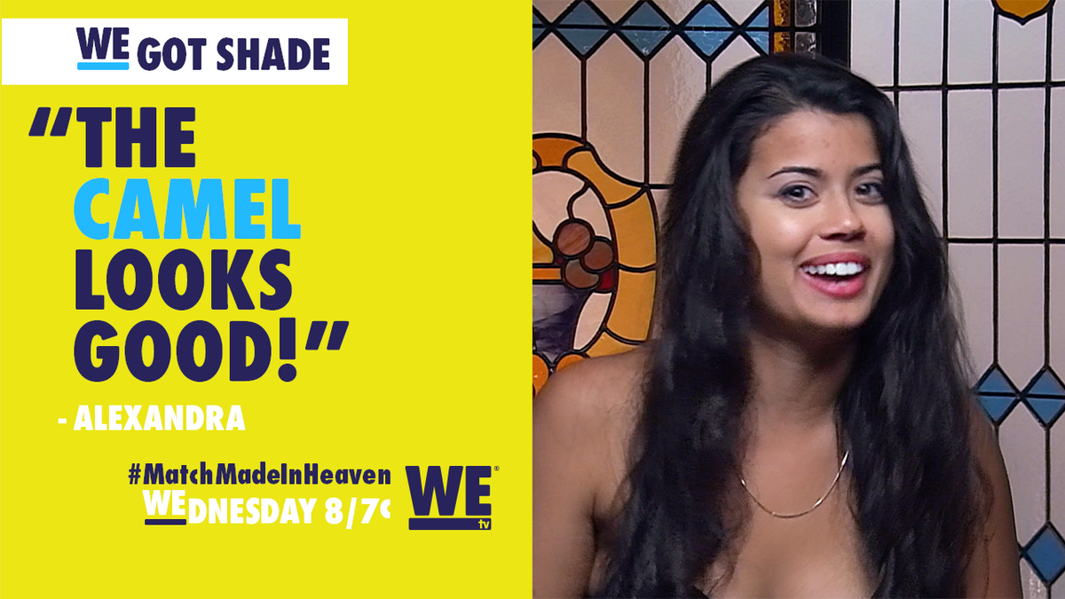 MMIH_WEtv's tweet photo. Catch #MatchMadeInHeaven for the most ruthless shade throwing on TV. #WEGotShade http://t.co/zpLkODVzPp