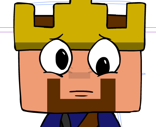 jaxamoto's tweet photo. Accidental messed up face :I #admincraft http://t.co/tyh3EPWABG