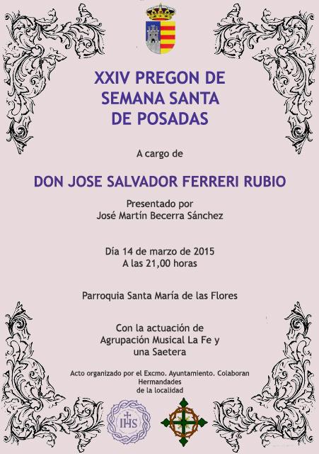 gdelatorreal's tweet photo. Actos de la Cuaresma: el Pregon de Posadas http://t.co/gFZIXkGuHN