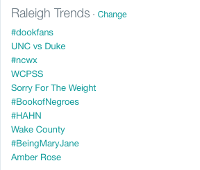 Hey <a href="/WCPSS/">Wake County Public School System</a>, you're trending. I wonder why?