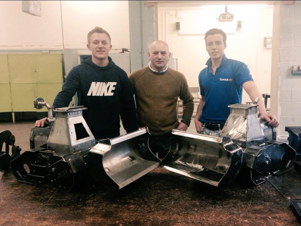 <a href="/WorldSkillsUKW/">WorldSkills UK Cymru</a> the finished Worldskills construction metalwork training piece...👌🇬🇧 #yalecollege #teamwales