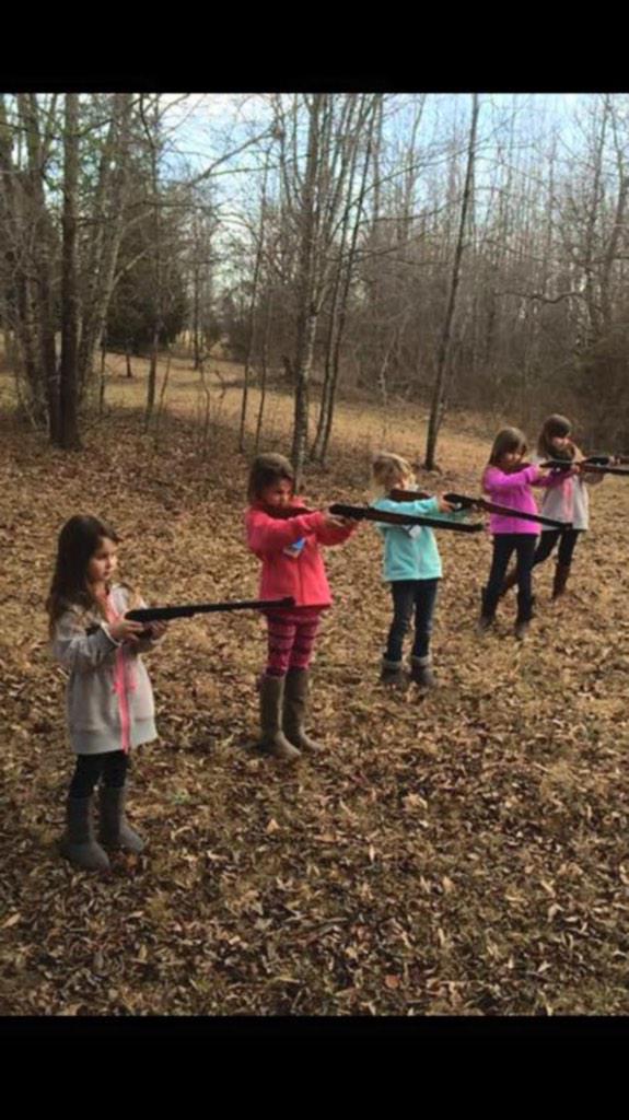 sisksm's tweet photo. Boots,Guns and Granddaughters! http://t.co/rFs8vxGjOz