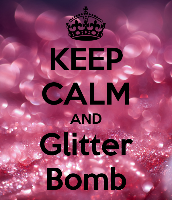 glitterbombking's tweet photo. Keep Calm Glitter Bombers http://t.co/tynV5JSXtY