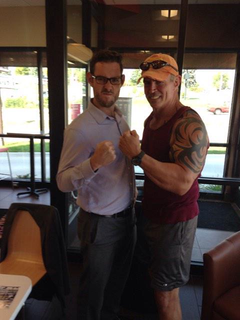 CoreyHillard's tweet photo. @TheBobHolly Spark Plug or not, I still rewind that drop kick...twice!
#StillBuiltLikeAbrickshitHouse #pinnacleCOMBAT http://t.co/v7hfCe8YN6