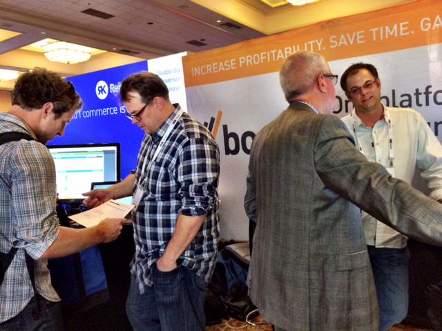 boostctr's tweet image. Are you at #eTailWest? Stop by booth 716 &amp;amp; learn more about #CreativeOptimization from Boosters Andrew and Martin!
