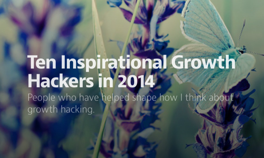 GrowthHackers's tweet photo. Ten Inspirational Growth Hackers in 2014 http://t.co/e4ZQ0faYrg by @NikkiElizDemere #growthhacking #marketing http://t.co/FxbeX9NH7m