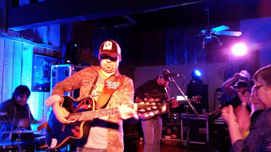 massagebypam's tweet photo. @DavissonBroBand here's a few pics from grumpys #davissonbros http://t.co/0EIqlj3g8n