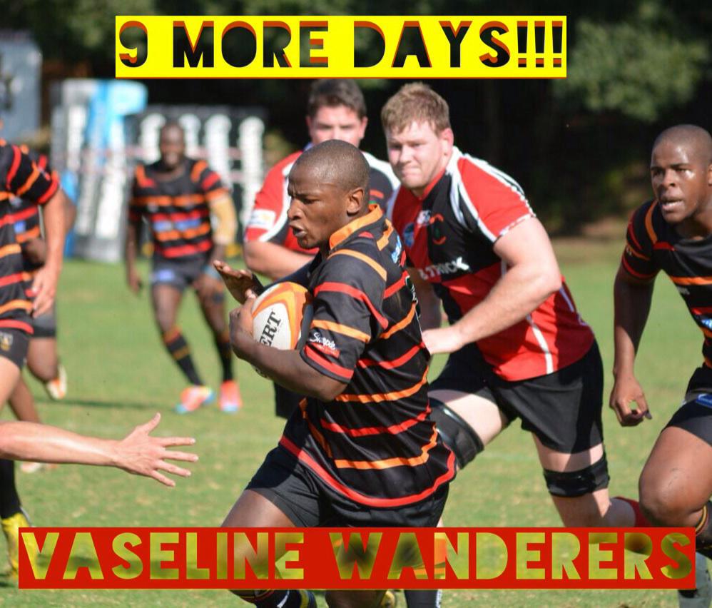 9 MORE DAYS!!! Who's Excited? #vaselinewanderers #goldcuprugby #communitycup