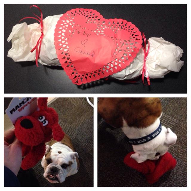 ButlerBlue3's tweet photo. With all this basketball and travel lately, I haven't been checking mail much. Checked tonight &amp; found a Valentine! http://t.co/KYybwPfT0x