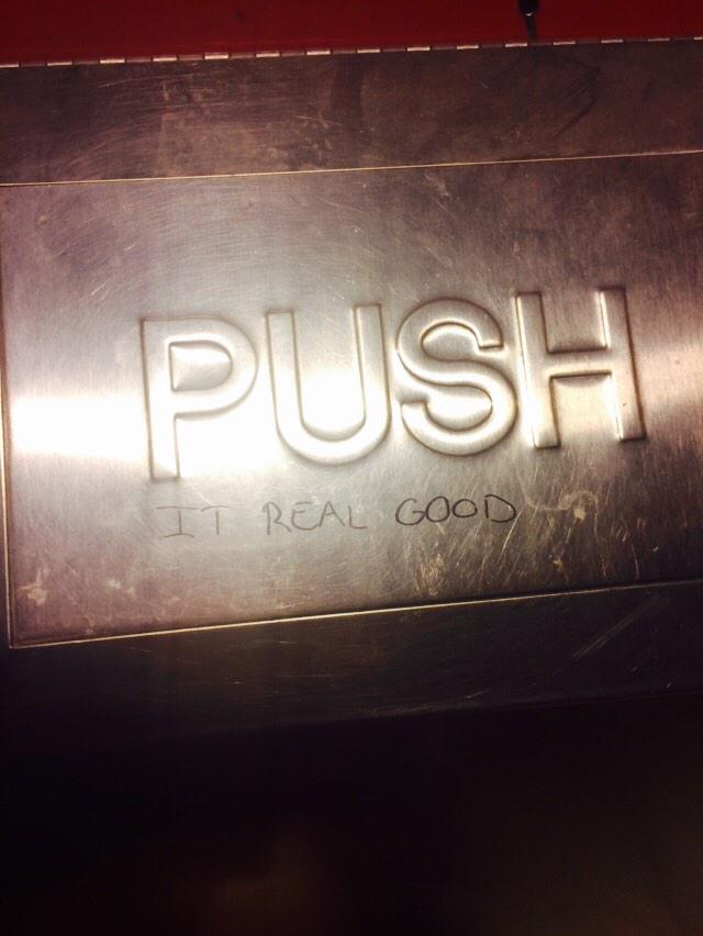 BrwnEydGrl's tweet photo. Walked into the bathroom and found this. #ImPushing! http://t.co/ctCzdqvgt3