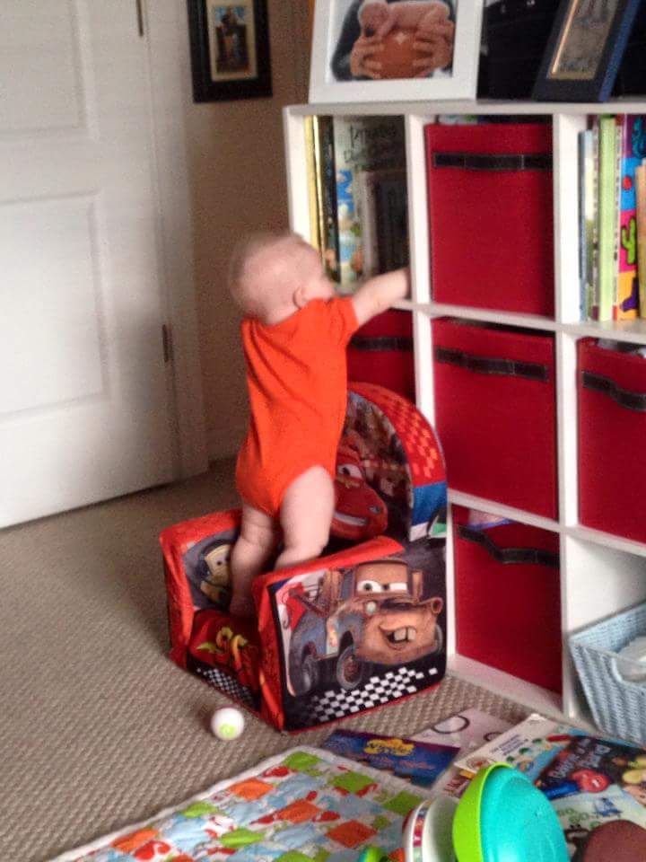 CGauntlett33's tweet photo. 7 month old daredevil! #FutureFirstRoundDraftPick http://t.co/bgDAlwzfLd