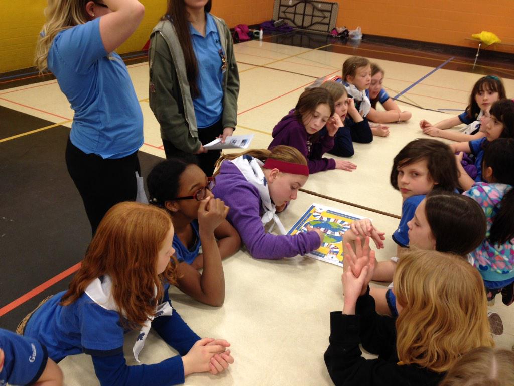 34thOrleans's tweet photo. Great board game @wagggs_world! It was a fun way to celebrate WTD! @girlguidesofcan #girlguidesrock #guidinglife http://t.co/W9XLTbmxml