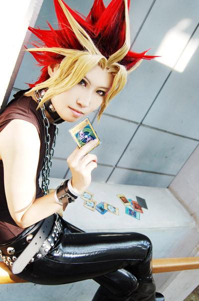 kosupurei's tweet photo. #yugioh #cosplay #yamiyugi #yugi http://t.co/LcUP8zhpKm