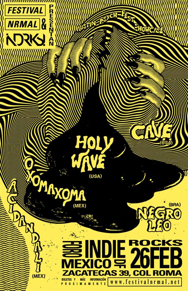 SensorMxRadio's tweet photo. Showcase de @Holy_Wave, @acidandali @oxomaxoma  y Negro Leo presentado por @Nrmal y @AUSTINPSYCHFEST #SENSORalfa http://t.co/bnyvUrOL77