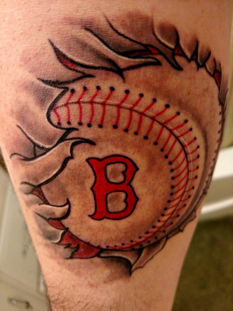 Boston Red Sox Followers Are True Fanatics  Ugliest Tattoos  funny tattoos   bad tattoos  horrible tattoos  tattoo fail