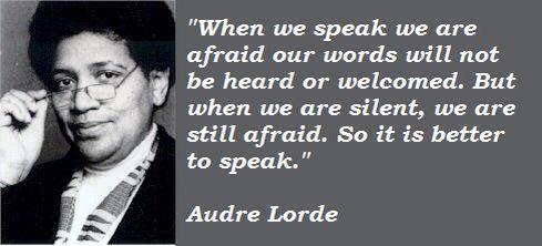 MT Happy Birthday Audre Lorde!  