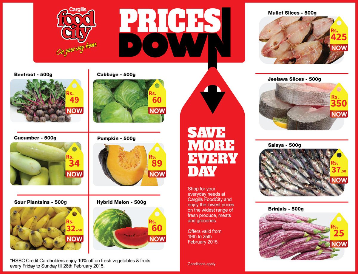 Cargills Food City tweet media