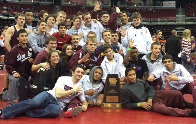 MaroonCrew's tweet photo. Congrats to all of our wrestlers &amp; good luck to the individuals competing tomorrow! http://t.co/geQEXL6SWX