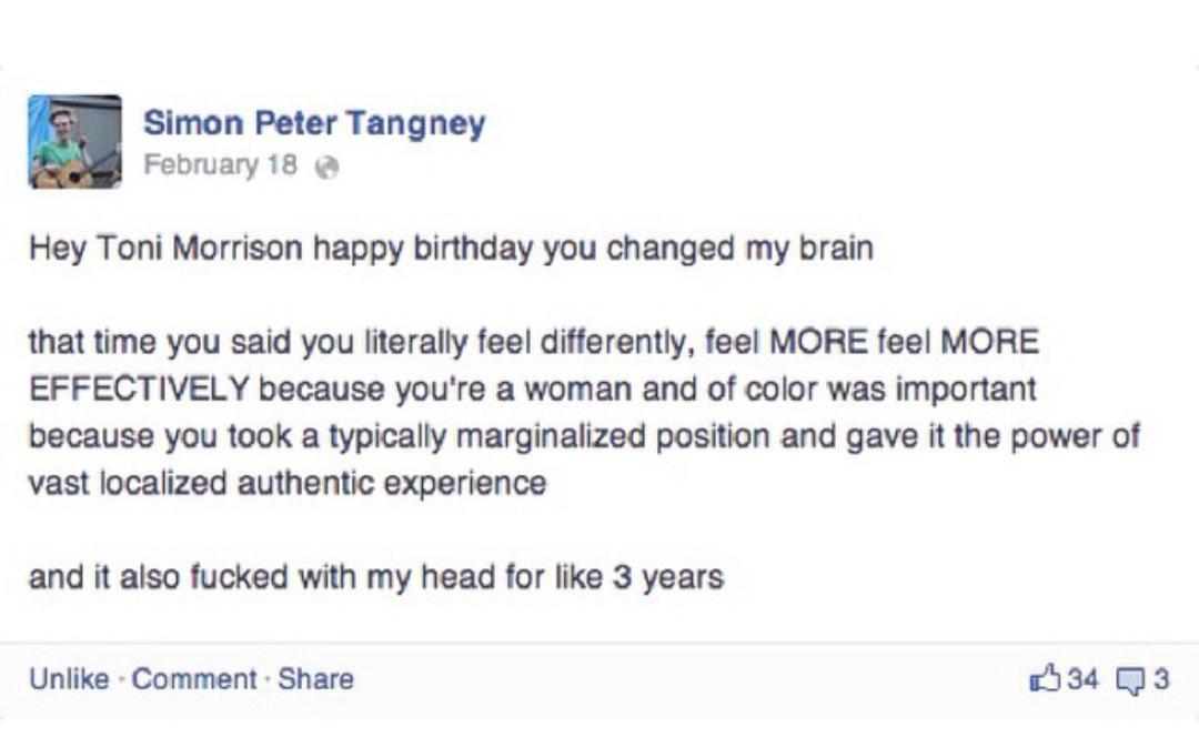 Happy Birthday Toni Morrison 