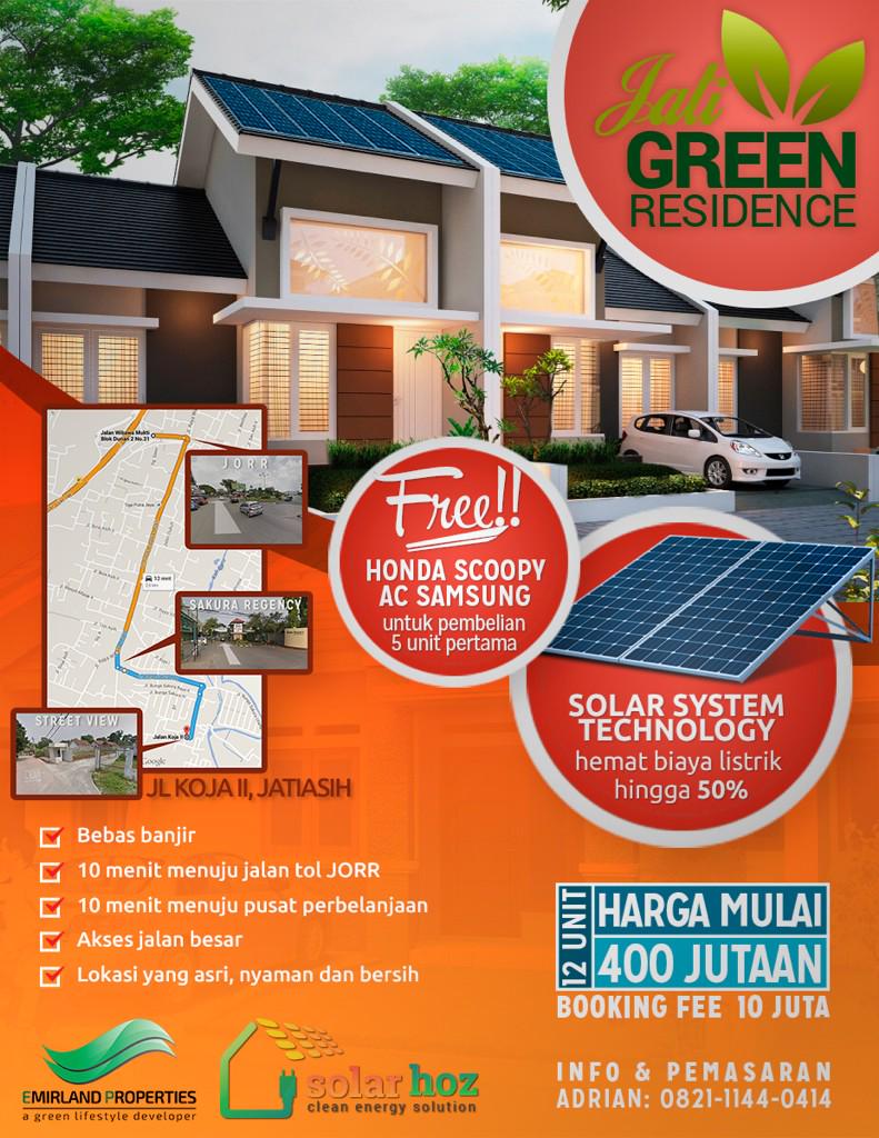 EmirProperties's tweet photo. Jati green reaidence, townhouse nyaman asri dan ramah lingkungan, bisa hemat biaya listrik sampai 50% /bulan.. http://t.co/VZcUdBZEWL