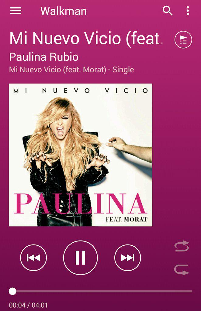_CristianAMR's tweet photo. Simplemente me encanto #MiNuevoVicio de mรญ adorada @paurubio porque #PauIsBack http://t.co/tLObdJjGlv