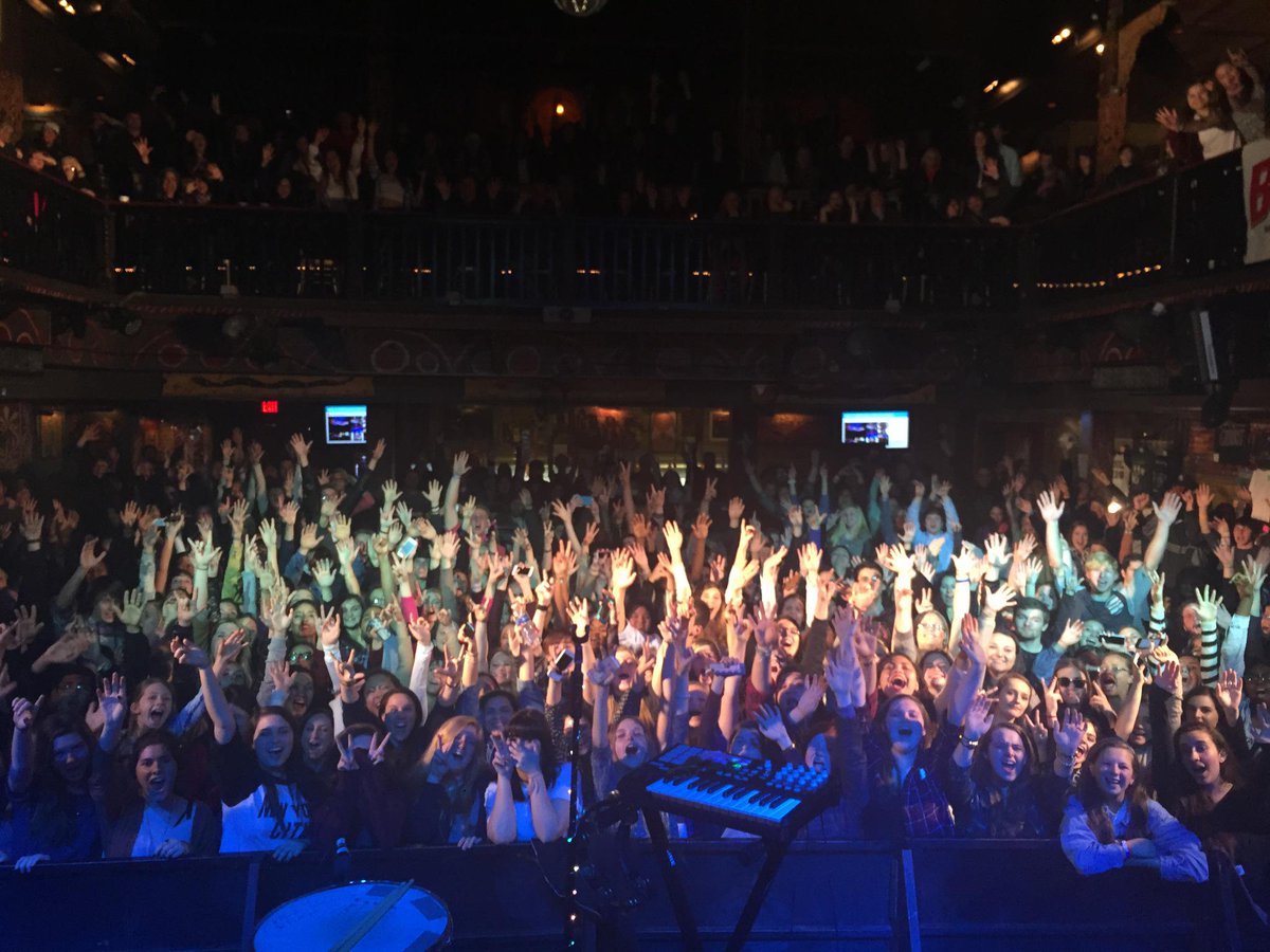 echosmith's tweet image. Such a fun show @hobnola @JammerB97 . We can't wait to come back!