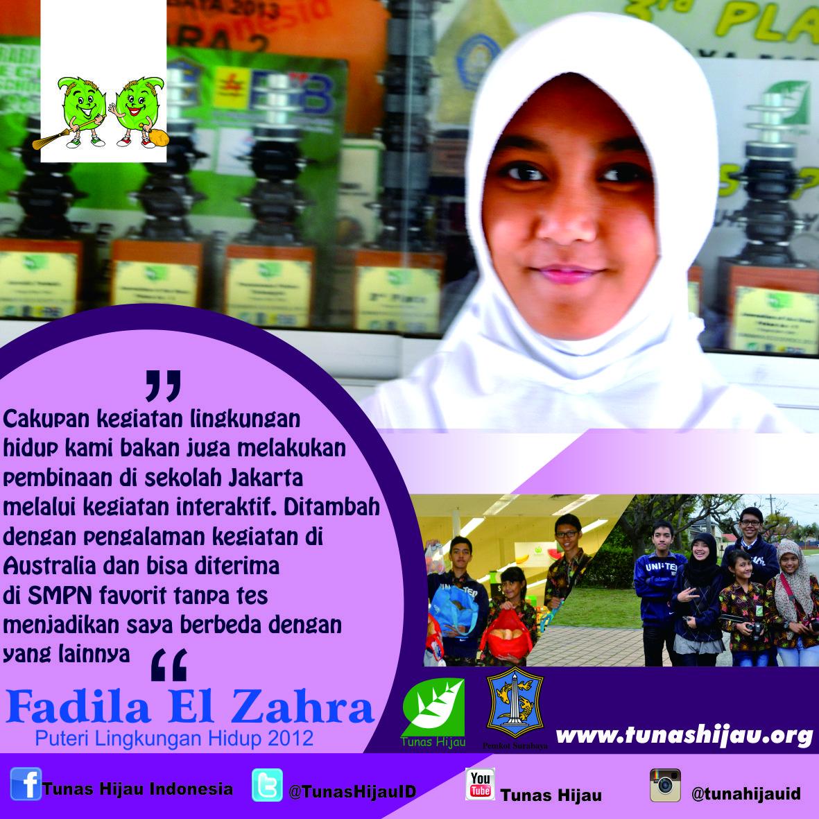 TunasHijauID's tweet photo. "Kegiatan di Jakarta. Exchange Program di Ausie dan masuk SMP negeri tanpa tes," Puteri LH 2010 Fadila El Zahra http://t.co/latgJX8oCP