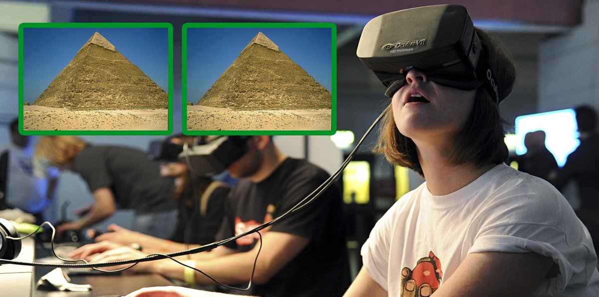 IllusionBoxVR's tweet photo. La época faraónica en vivo, adéntrate en las pirámides y conoce su cultura con #OculusRift e #illusionBox #eduketing http://t.co/YMhhhWq3EO