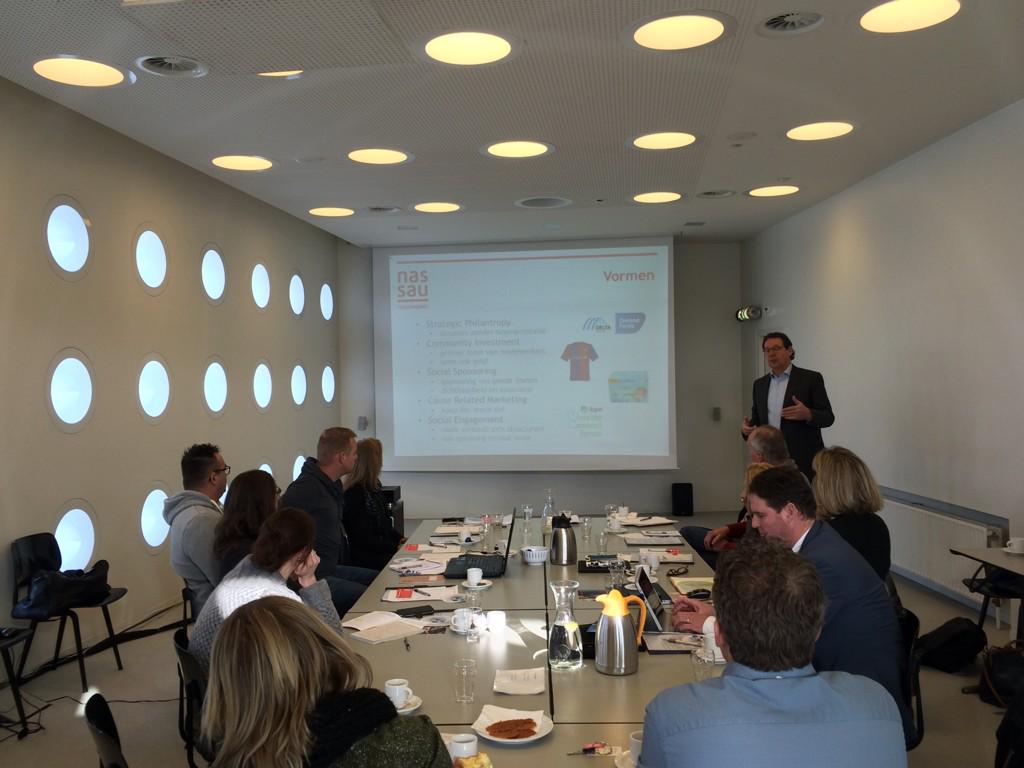 Vandaag training aan fondsenwervers: Hoe word ik een aantrekkelijke partner voor het bedrijfsleven? Met <a href="/Vera_Nassau/">Vera Peerdeman</a>