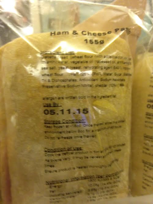 LucaSenatore's tweet image. Ham and cheese "panini" with 9 MONTHS shelf-life @Ryanair REALLY?!?!