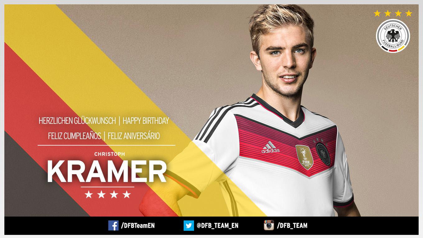 Happy 24th Birthday to and midfielder Christoph  