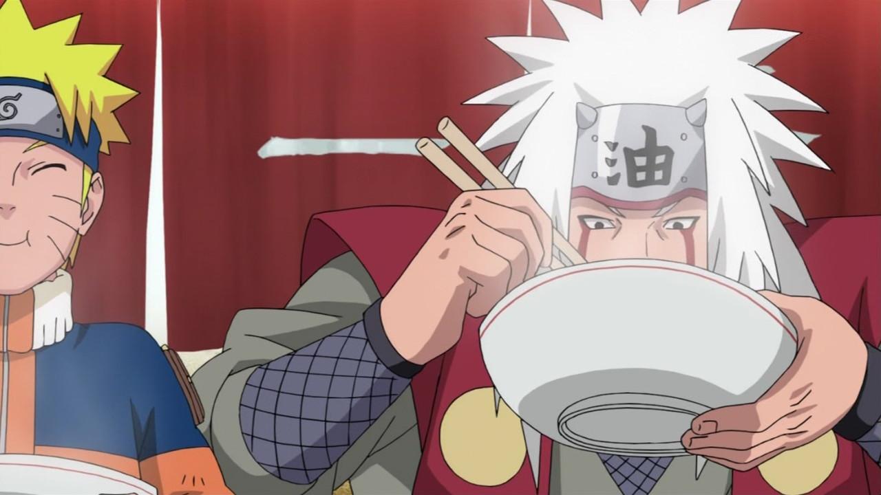 嘲笑のひよこ すすき 一楽でラーメン食べてるナルトと自来也 この時 ナルトはまだ里に戻ってない筈だから回想シーンだってばね Naruto ナルト Naruto疾風伝 Naruto好きな人rt Tvtokyo Http T Co J9weegdqiy Twitter