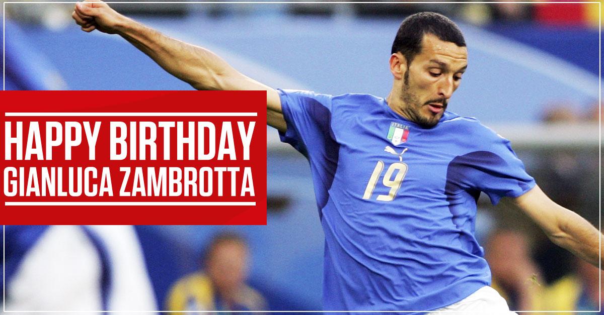 Happy Birthday to World Cup winner and all-round Italian stallion Gianluca Zambrotta... 