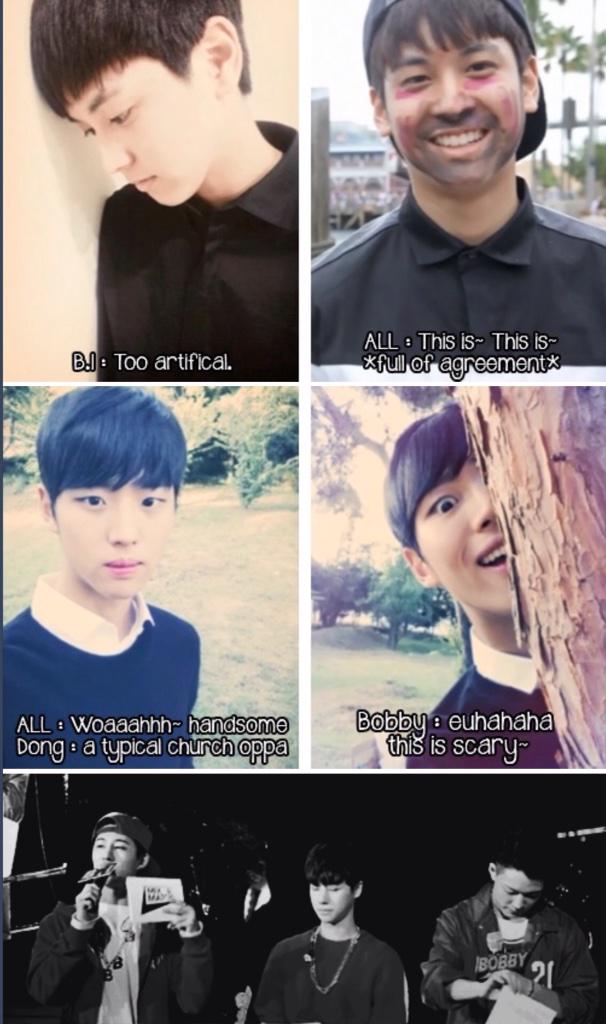 AToMToM_Rx's tweet photo. 1.ฮบ:"สะตรอมาก!!"
2.ทุกคน:"อันนี้ฮาๆ"
3:"ว้าวหล่อสึด!"
ดงด๊ง:"ฮ่าๆยังกะคนไปโบสถ์!"
4.บบ:"หลอนมาก!!!"
#BIWoo #DongSoek http://t.co/91TI6VlblT
