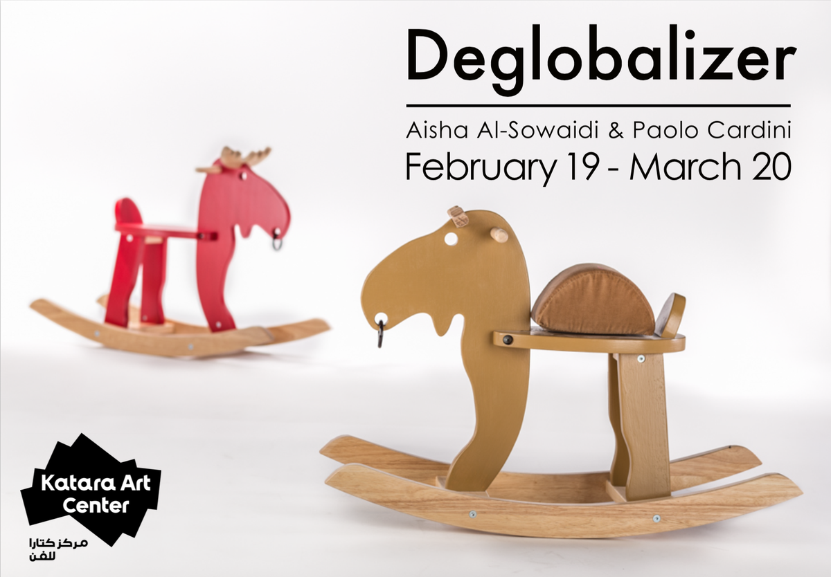 QultureDaily's tweet photo. RT @KataraArtCenter: Tonight's exhibition in concept space: Deglobalizer by Aisha Al-Sowaidi and Paolo Cardini. http://t.co/FpgIRvFbv7