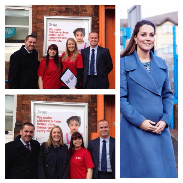 Wlvbrookstreet's tweet photo. Great to have support from Nick Winder @DHLsupplychain and Ian @iivws #SmethwickRoyalVisit @actnforchildren http://t.co/ER3AuPQO4N