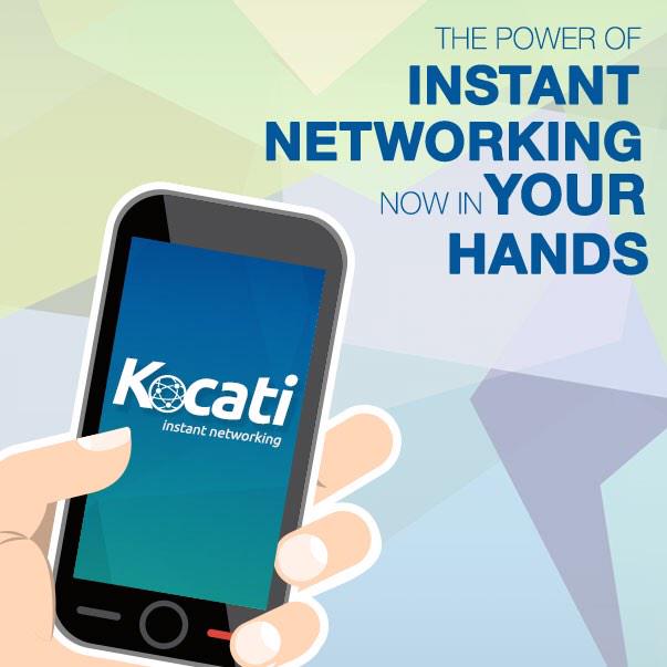 kocatiapp's tweet image. Kocati will revolutionize the way we do business with #instantnetworking #launchingsoon #disruption #app