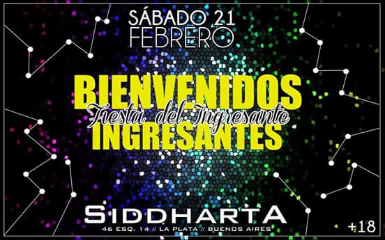 EATE SABADO TODAS LAS FACULTADES EN UNA MISMA NOCHE , BIENVENIDOS INGRESANTES !