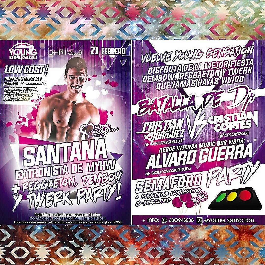 Que se entere toda Sevilla,este Sábado <a href="/AlbertoSantana_/">Alberto Santana Sosa</a> estará por la tarde con #YoungSensation Reventando la sala!!