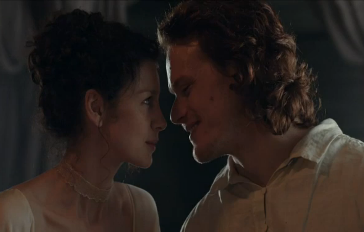 Outlander Anatomy on Twitter &quot;Jamie + Claire wedding