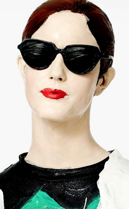 garage_magazine's tweet photo. #BooRITSON paints people. Literally. http://t.co/5ExsLtKXSC http://t.co/xpznQWsIeG