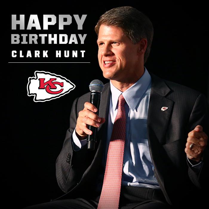 Happy birthday to Chairman and CEO, Clark Hunt! 