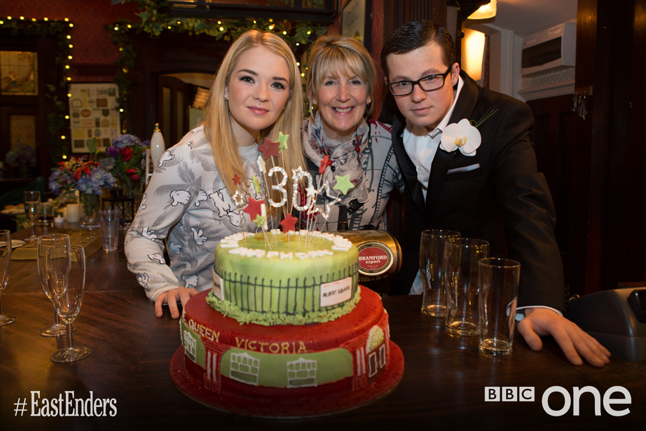 Gbbo Winner Nancy Has Just Delivered A Very Special Cake In Honour Of Eastenders 30th Birthday 