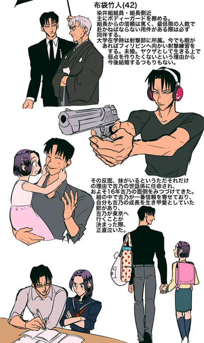 オリジナル　極道の
染井組組員 
